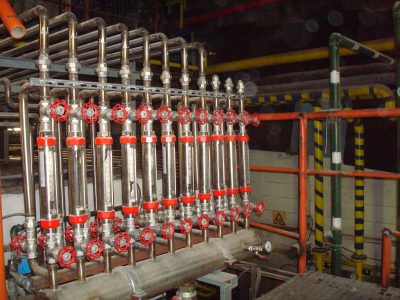 Газозахранващи линии към ванна пещ (1)